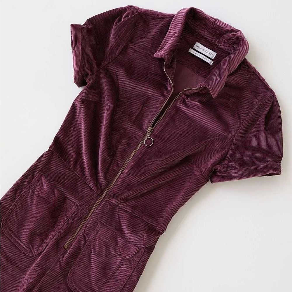 Urban Outfitters Purple Corduroy Jumpsuit